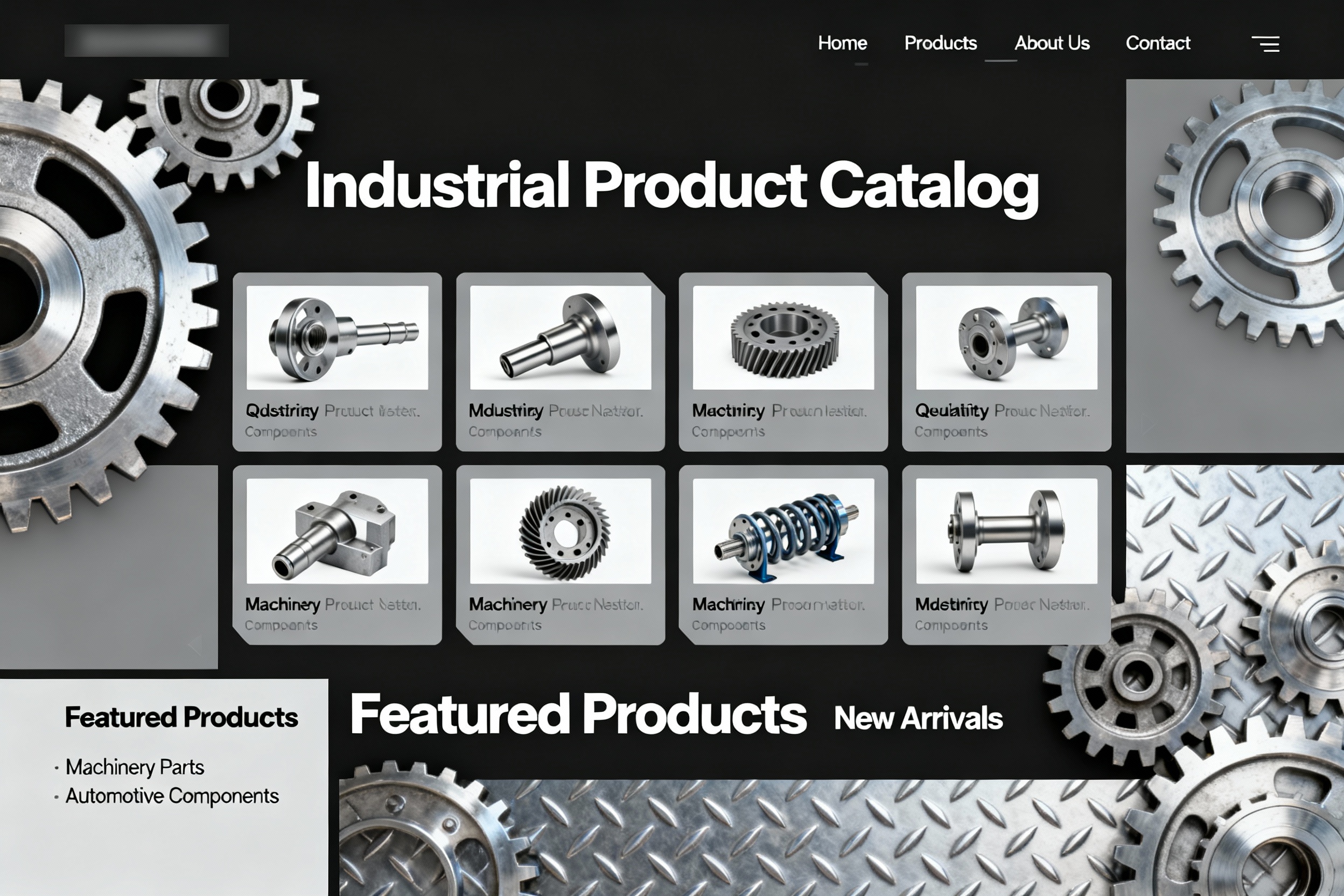 Manufacturing Company Website