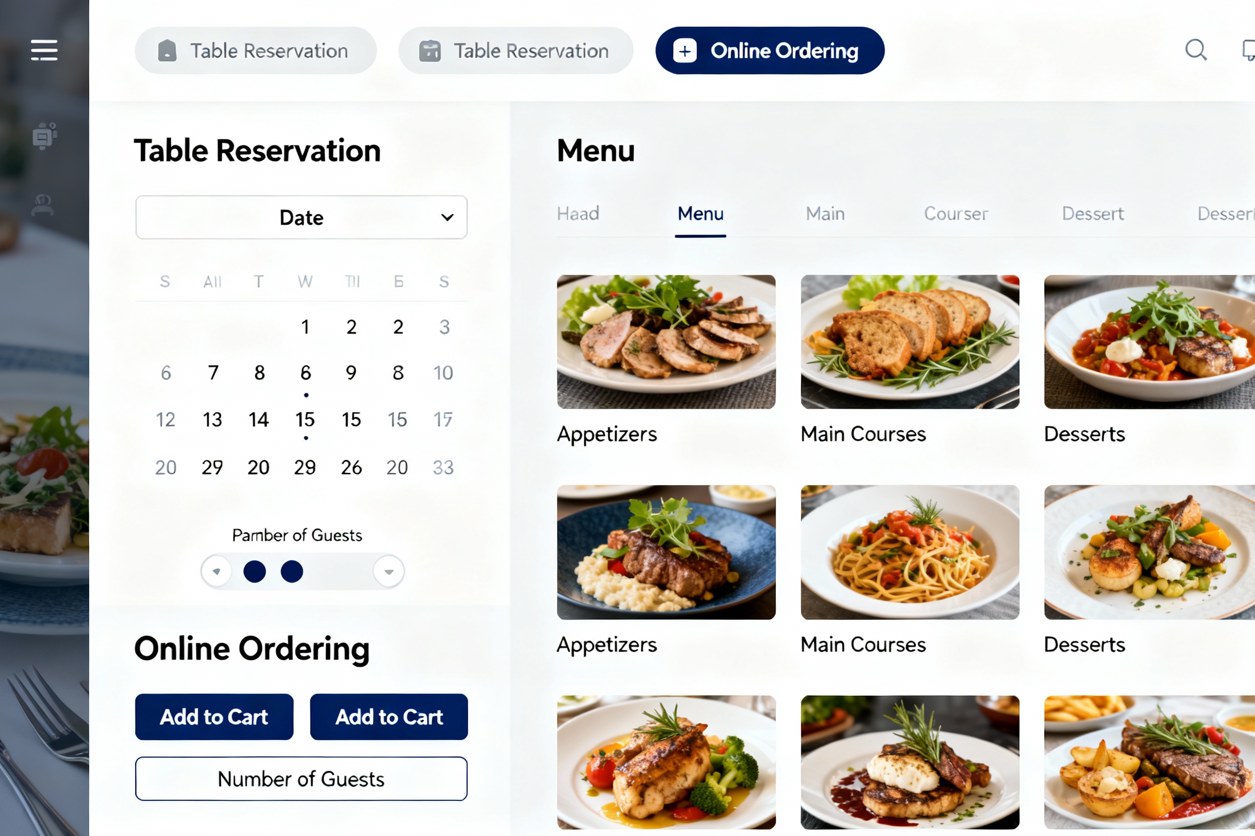 Restaurant Booking System